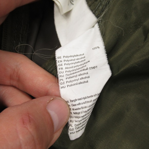 Fjallraven Kanken Backpack Green Red Straps Rugged‎ Water Resistant Multi Pocket - Picture 3 of 11